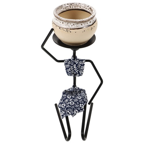 Tabletop flower pot wrought - tabletop,