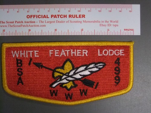 Boy scout 499 white feather - boy,