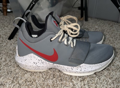 Nike gray red white - nike,