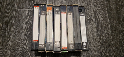 Recorded home vhs - 8x, tv