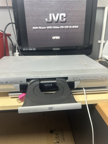 Jvc dvd video player silver - video,