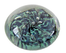 PAPERWEIGHT, GUERNSEY glass