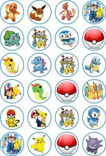 24 Pokemon Premium Cupcake