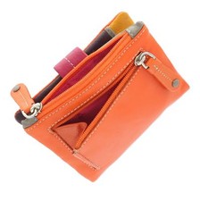 Visconti Mimi Collection MOJITO Compact Multicoloured Leather Purse M77