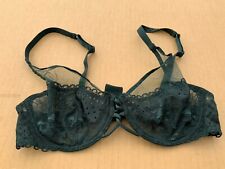 Maison Lejaby Dot Flowers Full Cup Bra Green 32C New