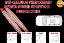 TRANSPARENT ANTI-COLLISION/SCRATCH CORNER GUARD FOR CAR BUMPERS, DOORS & BOOT x2