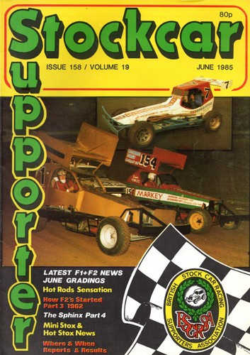 Stock car supporter magazine - car,