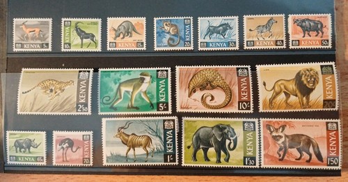 Kenya 1966 animals mnh stamp - 1966,