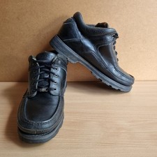 Timberland Mens Size 10 W Black Leather Oxford Shoes Leather Boots Waterproof