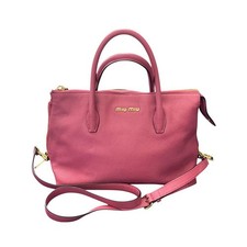 Miu Miu Pink Leather Shoulder