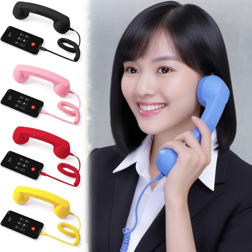 Retro phone handset - phone, handset,retro