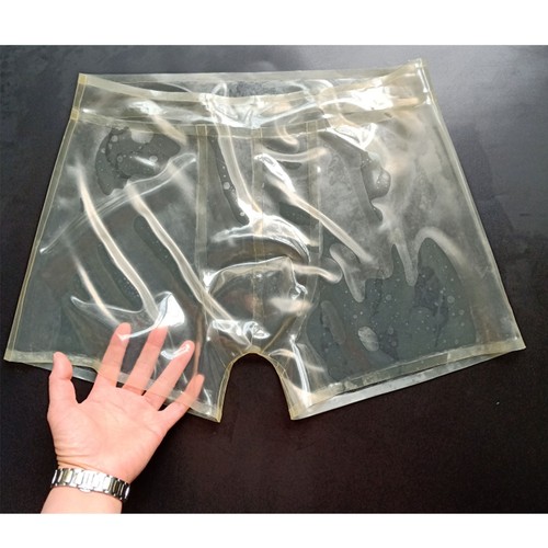 Men latex panties rubber - men,