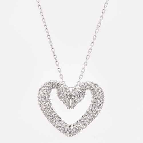 Swarovski una pendant - swarovski, heart