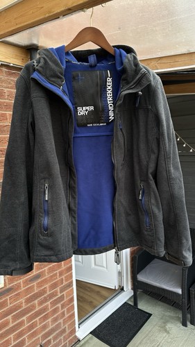 Superdry men windtrekker hood - windtrekker,
