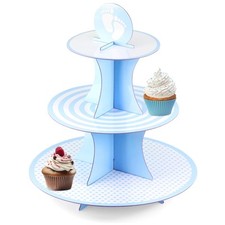 Tier cardboard cupcake stand - tier,