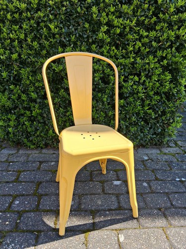 Yellow metal dining - yellow,