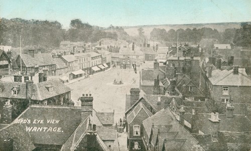 Wantage berkshire birds eye - wantage,