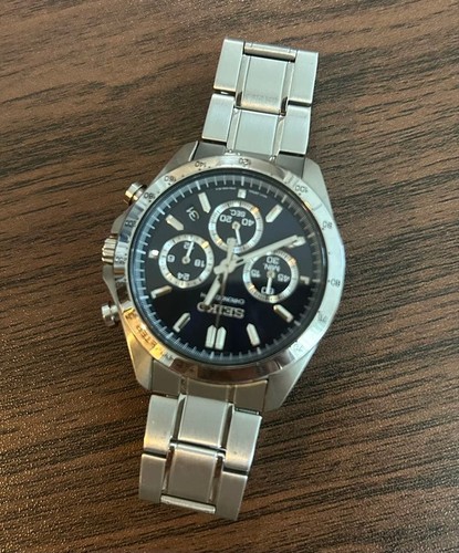 Seiko chronograph watch - seiko,