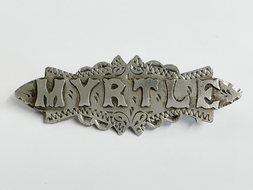 Antique sterling silver myrtle - silver,