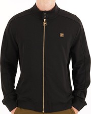 Fila Gold Biker Track Top Black