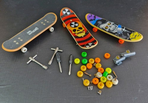 Vintage finger skateboards - finger,
