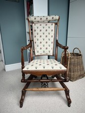 Antique victorian rocking - antique,