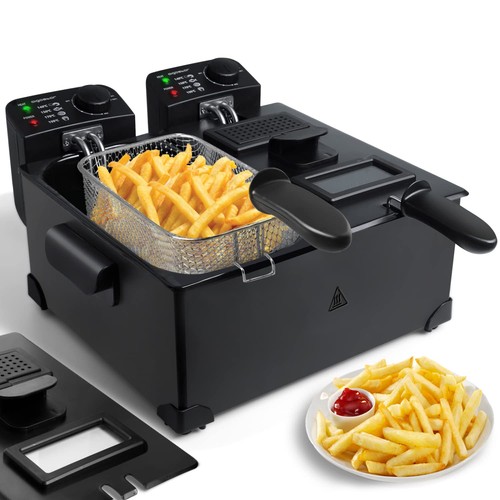 Deep fat fryer with - deep,