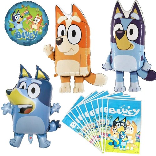 Bluey bingo foil balloons - foil,