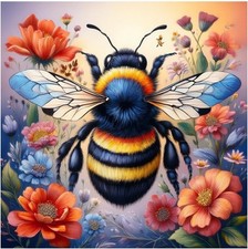 Tile Mural Colorful Floral