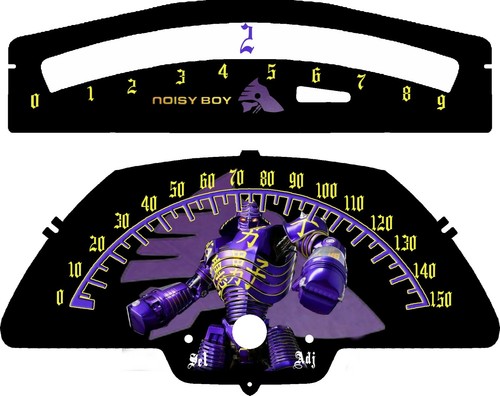 Suzuki m109r custom - suzuki, speedo
