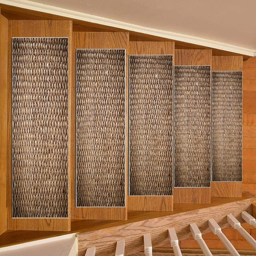 Brown color stair - brown,