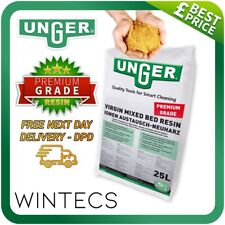 FREE NEXT DAY Unger Virgin Mixed Bed Di Resin Window Cleaning 25L Premium Grade