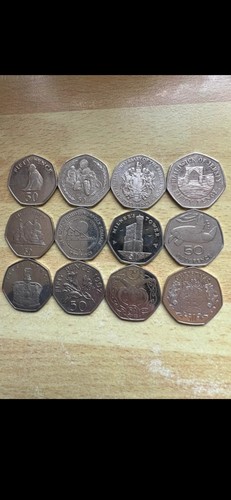 Territories 50p coin - coin,