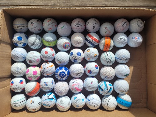 Golf balls play - golf, used