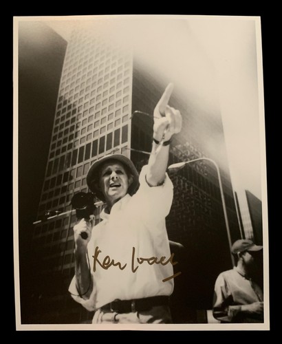 Signed ken loach - loach, kes