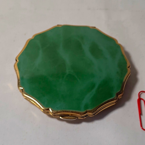 Stratton green marbled - green,