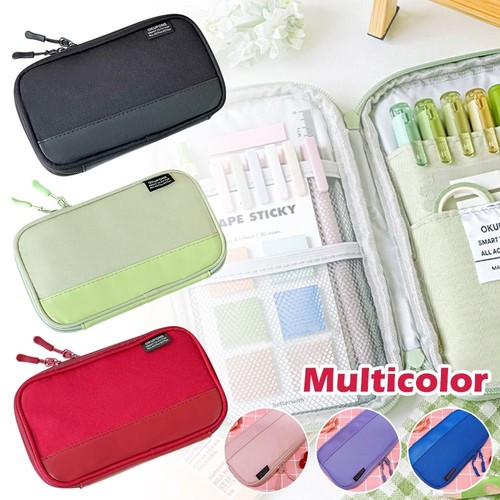 Portable pencil case oxford - portable,