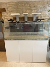 Aquariums 4Life Rimless Tank With Steel Framed Cabinet 150X60cm Full Equipment 