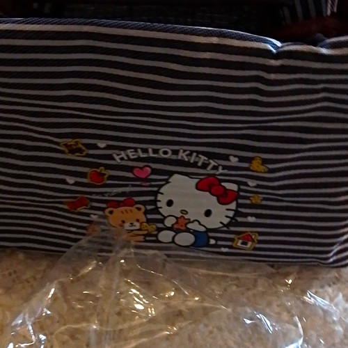 Hello kitty blue - kitty, white