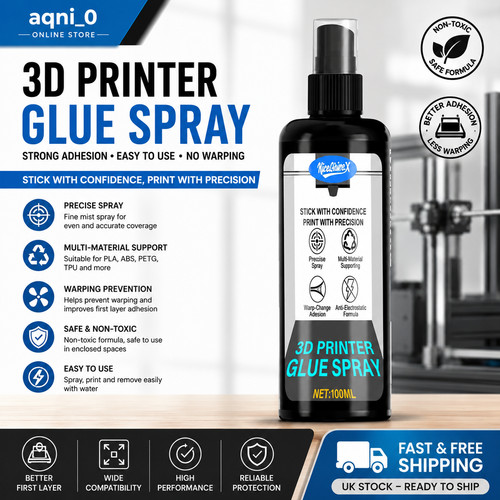 Printer adhesive spray bed - spray,