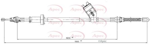 Apec cab1778 parking - apec, brake