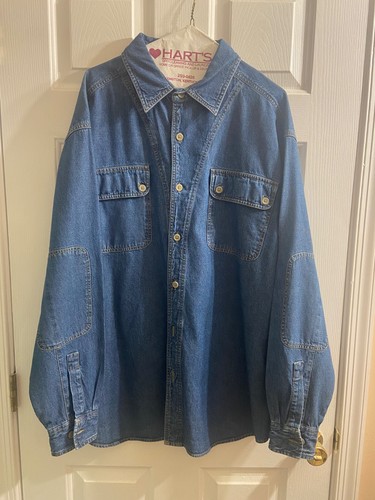 Stormy kromer denim shirt mens - denim,