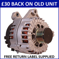 BMW 520d 525d 530d 535d F10 F11 F07 REBUILT OEM VALEO ALTERNATOR 7807187 7808075