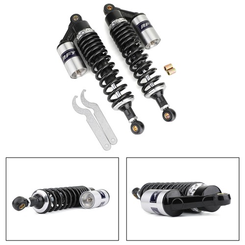 2pcs 340mm rear suspension - 340mm, air