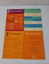 4 x ENCOUNTER Magazines - Jan 1968/ Feb 1960/ Feb 1966/ May 1959- Literature H3