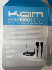 Kam KWM1960HH V2 dual radio microphone system includes delivery and VAT