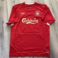 Liverpool 2004-06 Home Shirt #2 Kromkamp 