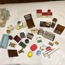 Vintage Dol-Toi (not All Doi-Toi) Dolls House Furniture Bundle Some Need Repairs