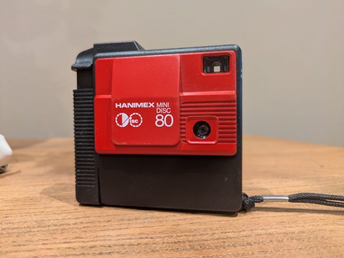 Hanimex mini disc camera - hanimex,