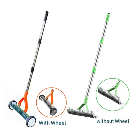 Lawn aerator thatch rake - aerator,